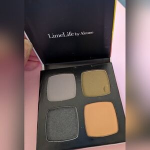 Eyeshadow Palette - Gray, Olive, Charcoal, Tan New Limelife By Alcone
